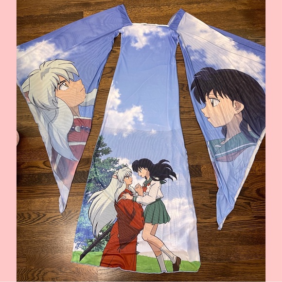 Dolls Kill x InuYasha Into My Arms Maxi Dress - Picture 1 of 5